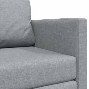 Canapé-Lit Gris clair 124 x 71 x 78 cm tissu