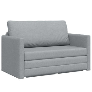 Canapé-Lit Gris clair 124 x 71 x 78 cm tissu