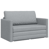 Canapé-Lit Gris clair 124 x 71 x 78 cm tissu