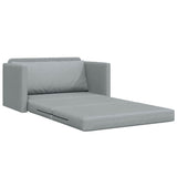 Canapé-Lit Gris clair 124 x 71 x 78 cm tissu
