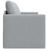 Canapé-Lit Gris clair 124 x 71 x 78 cm tissu