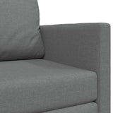 Canapé-Lit Gris foncé 124 x 71 x 78 cm tissu