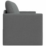 Canapé-Lit Gris foncé 124 x 71 x 78 cm tissu