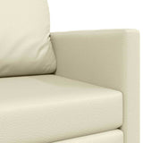 Canapé-Lit Crème 124 x 71 x 78 cm Cuir artificiel