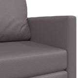 Canapé-Lit Gris 124 x 71 x 78 cm Cuir artificiel