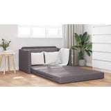 Canapé-Lit Gris 124 x 71 x 78 cm Cuir artificiel