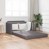 Canapé-Lit Gris 124 x 71 x 78 cm Cuir artificiel