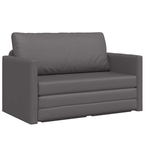 Canapé-Lit Gris 124 x 71 x 78 cm Cuir artificiel