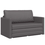 Canapé-Lit Gris 124 x 71 x 78 cm Cuir artificiel