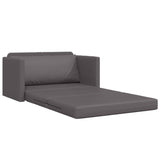 Canapé-Lit Gris 124 x 71 x 78 cm Cuir artificiel