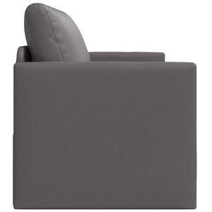 Canapé-Lit Gris 124 x 71 x 78 cm Cuir artificiel