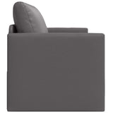 Canapé-Lit Gris 124 x 71 x 78 cm Cuir artificiel