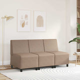 Unité de Sofa Modulaire Sans Accoudoirs Cappuccino