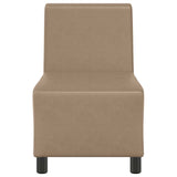 Unité de Sofa Modulaire Sans Accoudoirs Cappuccino