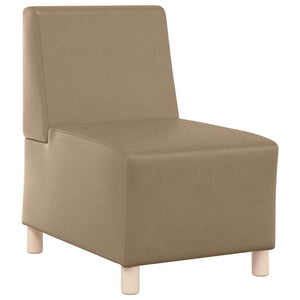 Unité de Sofa Modulaire Sans Accoudoirs Cappuccino