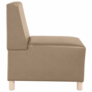 Unité de Sofa Modulaire Sans Accoudoirs Cappuccino