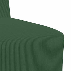 Unité de Sofa Modulaire Sans Accoudoirs Vert Jungle