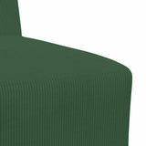 Unité de Sofa Modulaire Sans Accoudoirs Vert Jungle