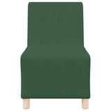 Unité de Sofa Modulaire Sans Accoudoirs Vert Jungle