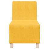 Unité de Sofa Modulaire Sans Accoudoirs Jaune clair
