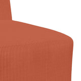 Unité de Sofa Modulaire Sans Accoudoirs Orange 55 x 74 x 82 cm