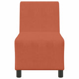 Unité de Sofa Modulaire Sans Accoudoirs Orange 55 x 74 x 82 cm