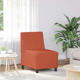 Unité de Sofa Modulaire Sans Accoudoirs Orange 55 x 74 x 82 cm