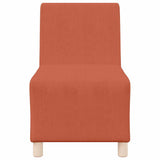 Unité de Sofa Modulaire Sans Accoudoirs Orange 55 x 74 x 82 cm