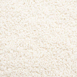 Canapé modulaire sans accoudoirs Crème 55 cm Tissu imitation laine bouclée