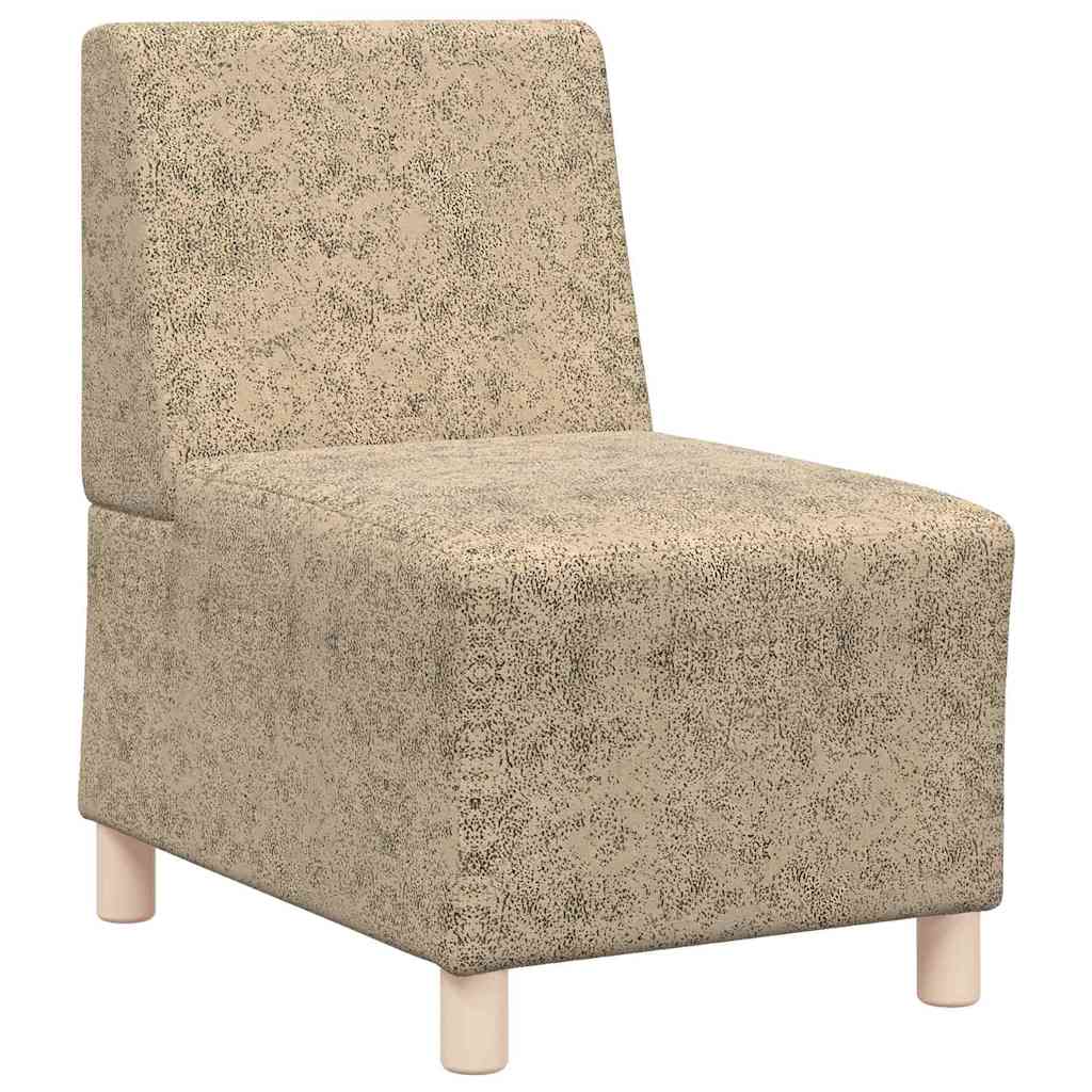 Unité de Sofa Modulaire Sans Accoudoirs Gris clair