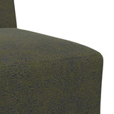 Unité de Sofa Modulaire Sans Accoudoirs Vert armée