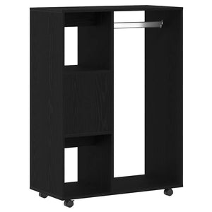 Armoire en chêne noir 80x40x110 cm Bois d'ingénierie