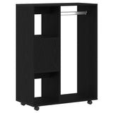 Armoire en chêne noir 80x40x110 cm Bois d'ingénierie