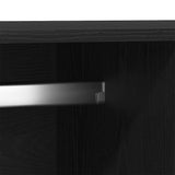 Armoire Chêne noir 80 x 52 x 180 cm Bois d'ingénierie