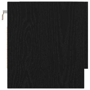 Armoire avec stockage Noir 70 x 32.5 x 35 cm Bois d'ingénierie