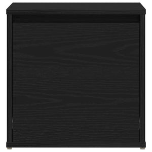 Commode Chêne noir 40.5 x 40 x 40 cm Bois d'ingénierie