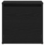 Commode Chêne noir 40.5 x 40 x 40 cm Bois d'ingénierie