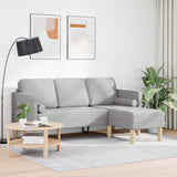 Ensemble de Canapés Gris nuage 173 x 131 x 67 cm tissu