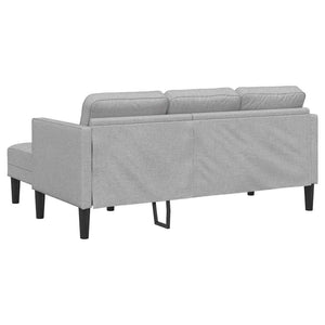 Ensemble de Canapés Gris nuage 173 x 131 x 67 cm tissu