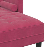 Ensemble de Canapés Rouge bordeaux 173 x 131 x 67 cm Velours