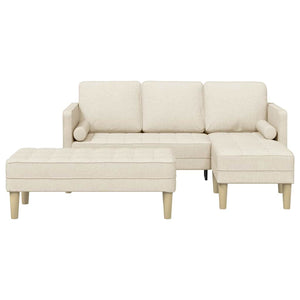 Ensemble de Canapés 2 pcs Lin 173 x 131 x 67 cm tissu