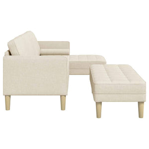 Ensemble de Canapés 2 pcs Lin 173 x 131 x 67 cm tissu