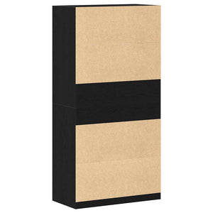 Armoire Chêne noir 100 x 50 x 200 cm Bois d'ingénierie