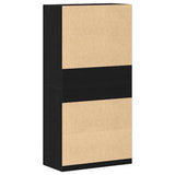 Armoire Chêne noir 100 x 50 x 200 cm Bois d'ingénierie