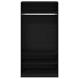 Armoire Chêne noir 100 x 50 x 200 cm Bois d'ingénierie