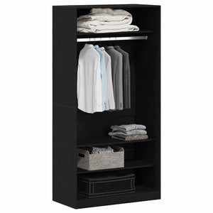 Armoire Chêne noir 100 x 50 x 200 cm Bois d'ingénierie
