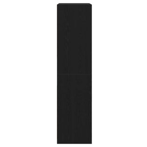 Armoire Chêne noir 100 x 50 x 200 cm Bois d'ingénierie