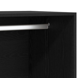 Armoire Chêne noir 100 x 50 x 200 cm Bois d'ingénierie