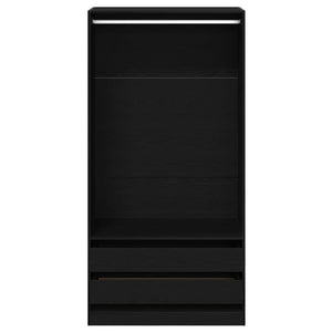 Armoire Chêne noir 100 x 50 x 200 cm Bois d'ingénierie