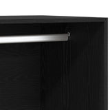 Armoire Chêne noir 50 x 50 x 200 cm Bois d'ingénierie